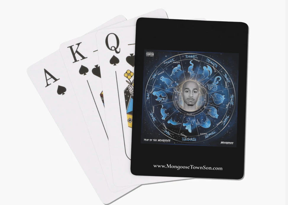 Year Of The Mongoose Playing Cards